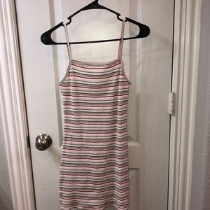 A cute colorful tight dress
